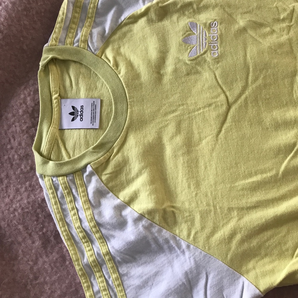 bundle!! 2 adidas men’s medium 3-striped tee! nwot - Picture 5 of 8